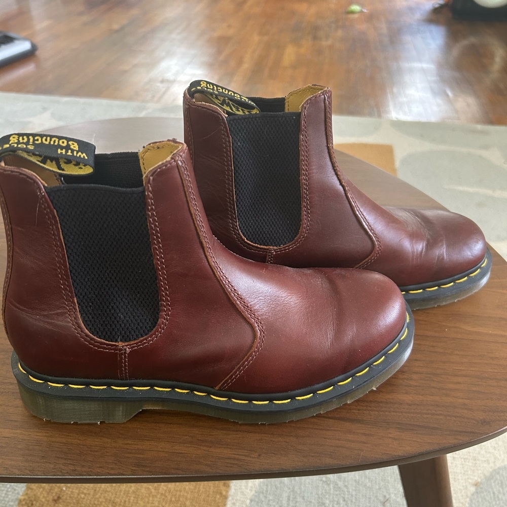 Dr. Martens Cherry Red Chelsea Boots